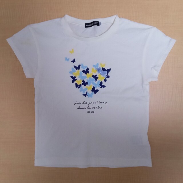 BeBe(ベベ)のTシャツ キッズ/ベビー/マタニティのキッズ服女の子用(90cm~)(Tシャツ/カットソー)の商品写真