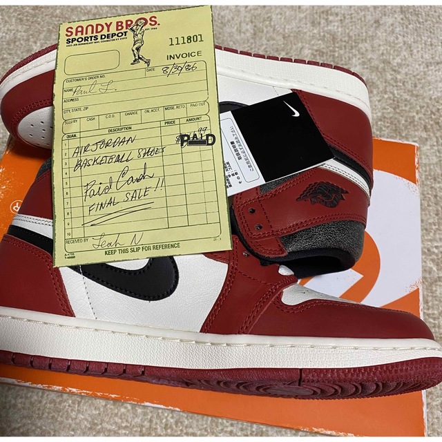 Nike Air Jordan 1 High OG Chicago 26.5cm | www.jarussi.com.br