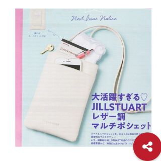 ジルスチュアート(JILLSTUART)のジルスチュアート×ゼクシィ　レザー調マルチポシェット(その他)