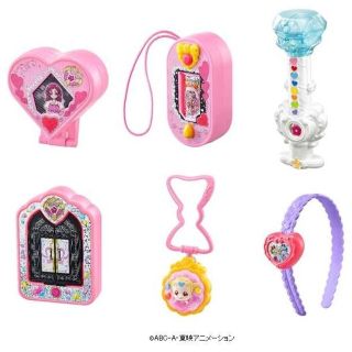 マクドナルド(マクドナルド)の【新品未使用】マクドナルド ハッピーセット はぐっとプリキュア6種類 ①(ノベルティグッズ)