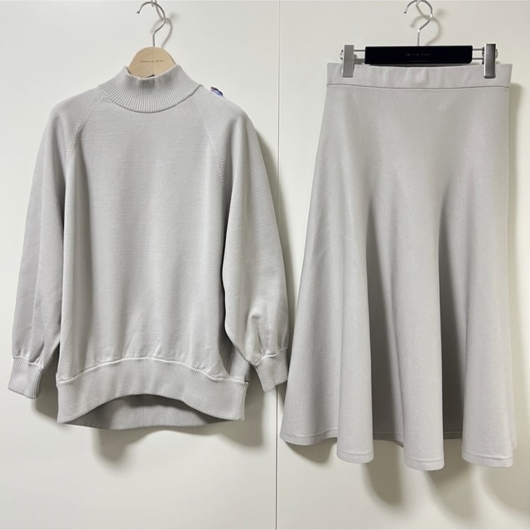 theory luxe 23SS セットアップ プルオーバー フレアスカート pa.pe