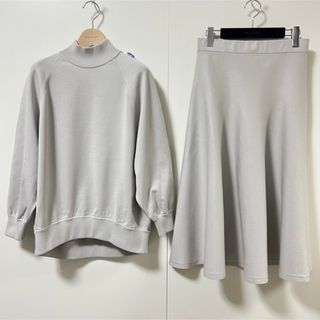 theory luxe 23SS セットアップ プルオーバー フレアスカート | www