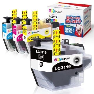 LC3119-4PK 互換インクカートリッジ LC3119(店舗用品)