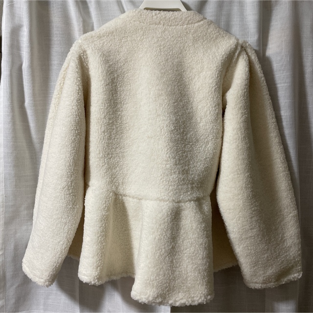 Bubbles(バブルス)の“B” BOA PEPURAMU CARDIGAN レディースのトップス(カーディガン)の商品写真