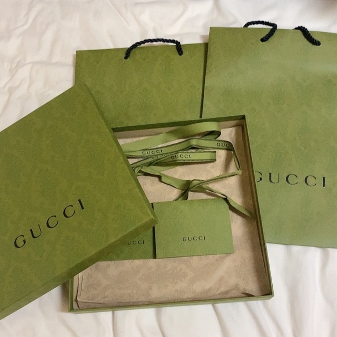GUCCI 小物入れ 空箱 ラッピングリボン付 通販 GUCCI 小物入れ 空箱 ラッピングリボン付