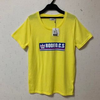 ロデオクラウンズ(RODEO CROWNS)の【新品】RCWB  ポックスロゴ Tシャツ (M) ロデオクラウンズ RODEO(Tシャツ(半袖/袖なし))