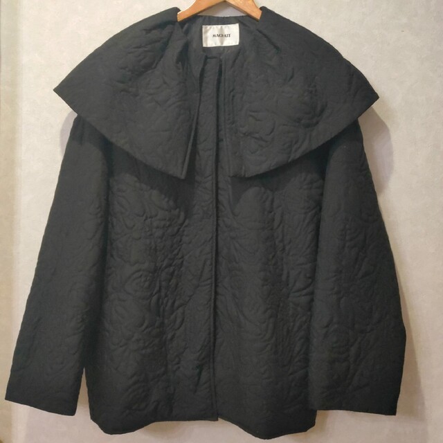 MACHATT マチャット トップサーモキルティングジャケット ビッグカラー