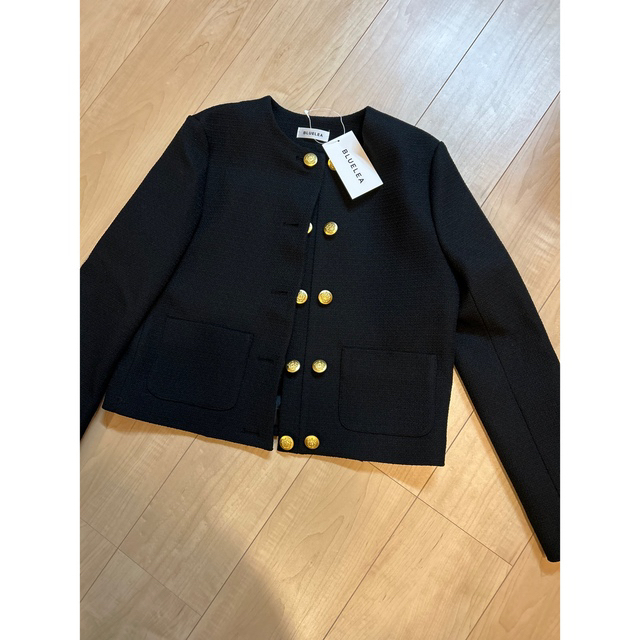 TOMORROWLAND - BLUELEA Button Tweed Jacket 2023SS 新品の通販 by
