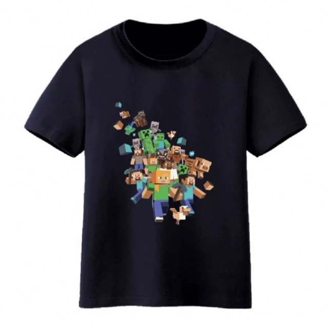 マインクラフト マイクラ Tシャツ アイロンシート アイロンシール　ワッペン エンタメ/ホビーのおもちゃ/ぬいぐるみ(キャラクターグッズ)の商品写真