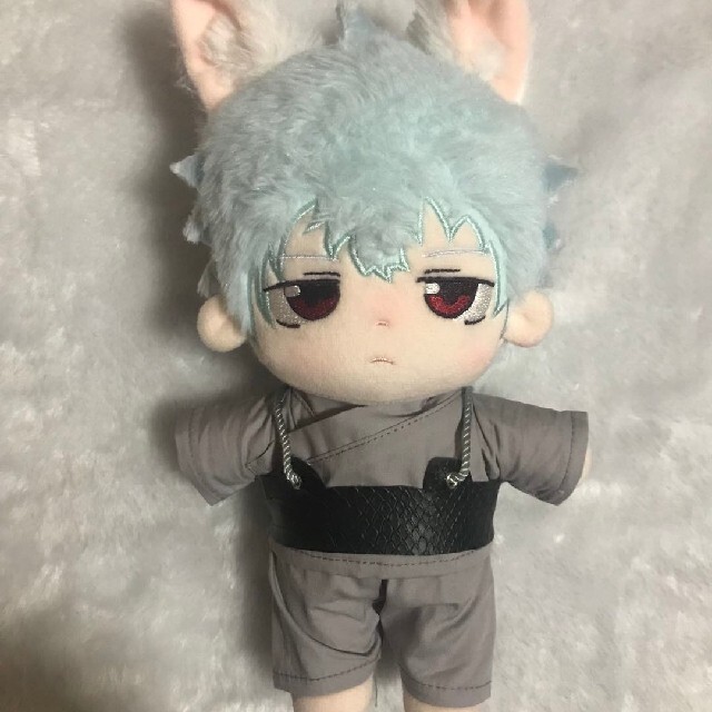 坂田銀時 着せ替え ぬいぐるみ 20cm-