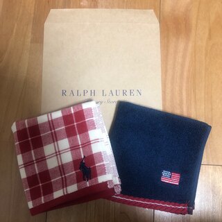 ポロラルフローレン(POLO RALPH LAUREN)のラルフローレン　ハンカチ(ハンカチ)