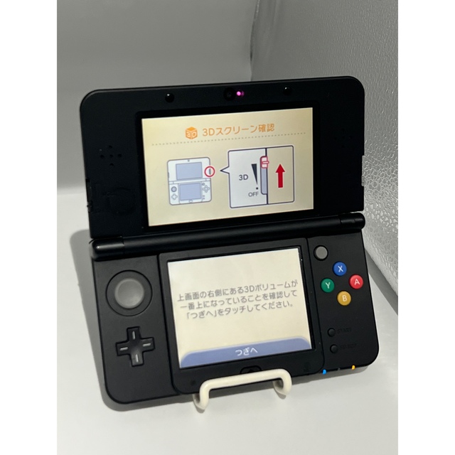 【動作品】Newニンテンドー3DS ブラック 本体 任天堂 きせかえ