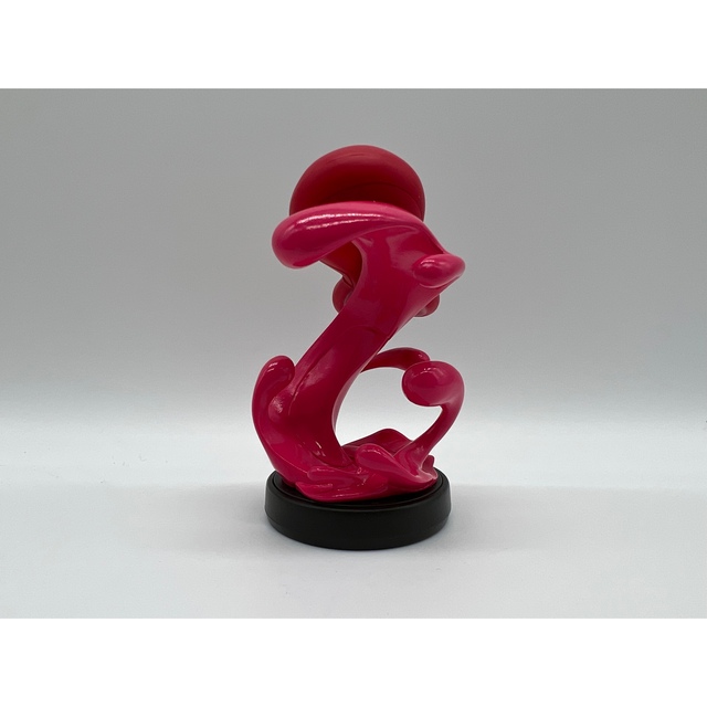 amiibo】スプラトゥーン ライムグリーン タコ ガール イカ ネオン
