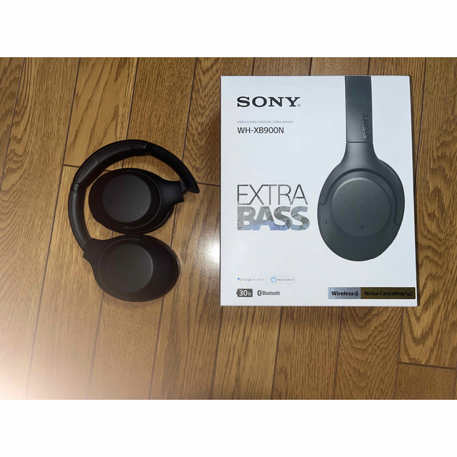 SONY - SONY ワイヤレス ヘッドホン WH-XB900N(B)の通販 by べー's ...