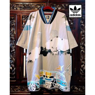 アディダス(adidas)のアディダス マークゴンザレス コラボ Tシャツ 車 ゲームシャツ ジャージ (Tシャツ/カットソー(半袖/袖なし))