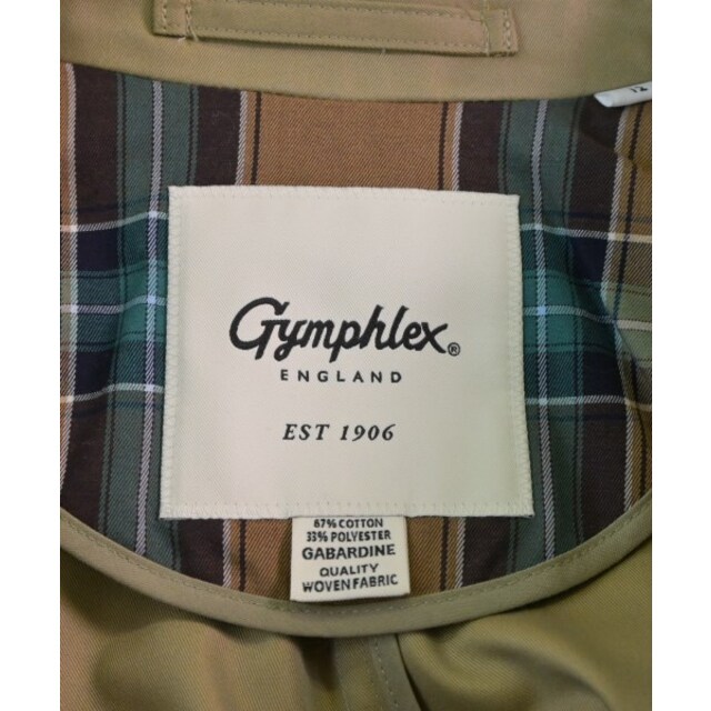 GYMPHLEX(ジムフレックス)のGymphlex ジムフレックス ステンカラーコート 12(S位) ベージュ 【古着】【中古】 レディースのジャケット/アウター(その他)の商品写真