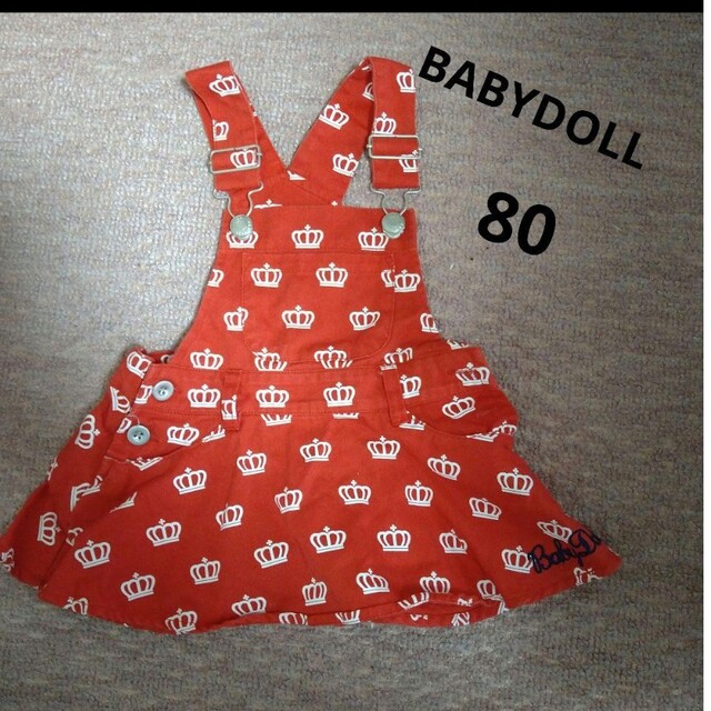 BABYDOLL(ベビードール)のBABYDOLL　ワンピース　80 キッズ/ベビー/マタニティのベビー服(~85cm)(ワンピース)の商品写真