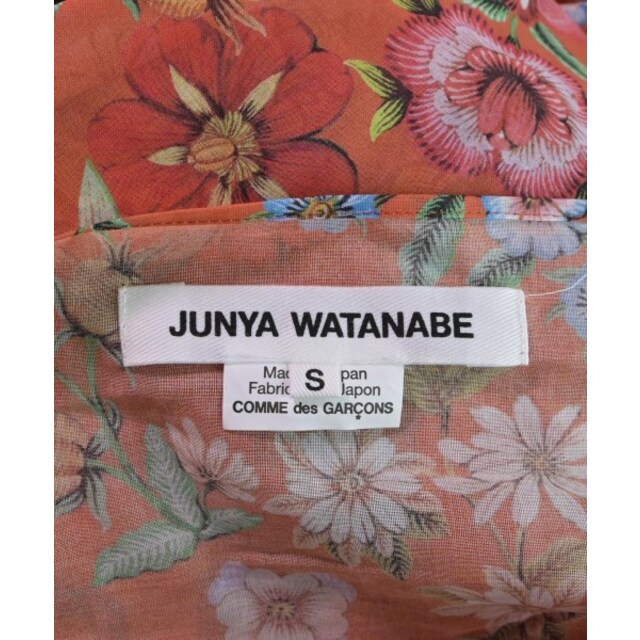 JUNYA WATANABE ワンピース S オレンジx緑x青等(総柄)