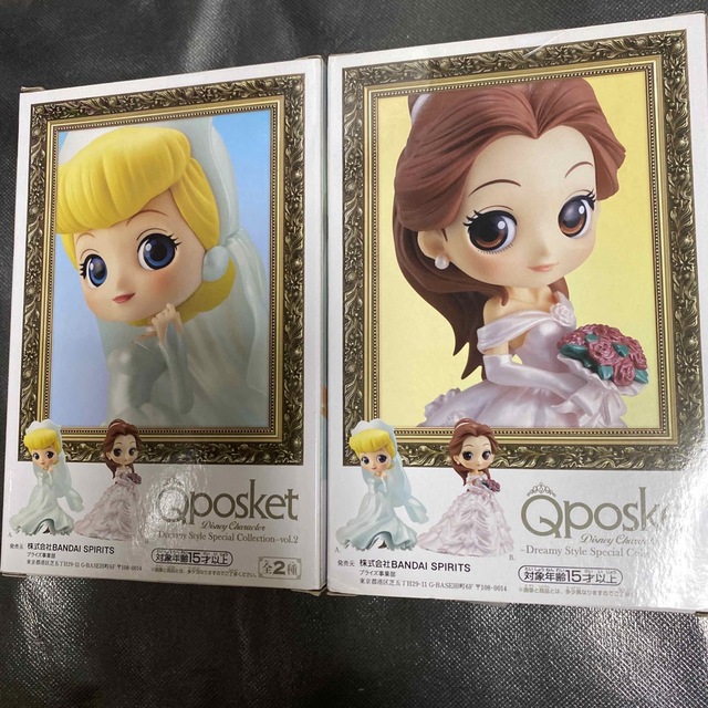 ディズニー Qposket ドリーミースタイル シンデレラ ベル エンタメ/ホビーのフィギュア(アニメ/ゲーム)の商品写真