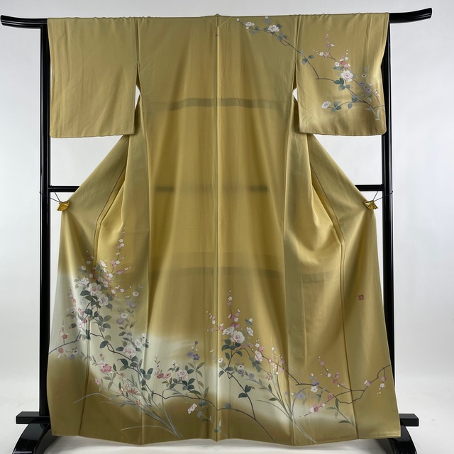 訪問着 美品 名品 身丈164.5cm 裄丈67cm 正絹