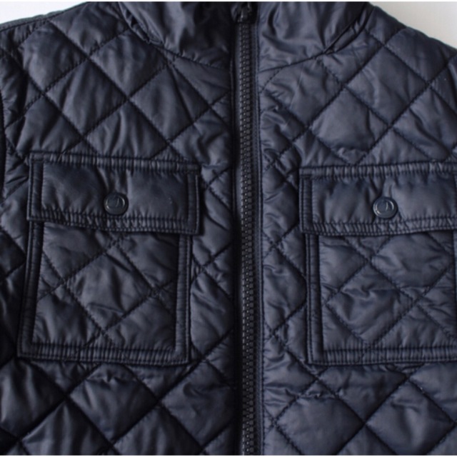 プチバトー キルティングジャケット アウター ブルゾン ㎝ 中綿