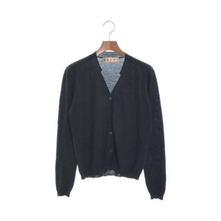 マルニ(Marni)のMARNI マルニ カーディガン 38(S位) 黒 【古着】【中古】(カーディガン)