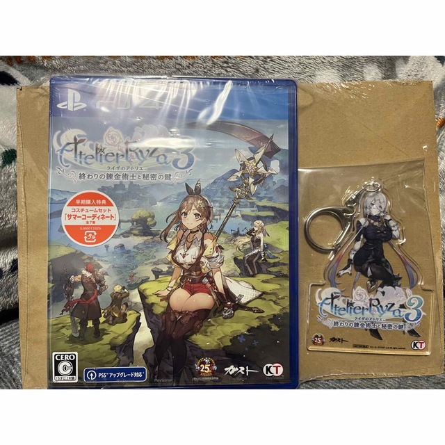 新品 ライザのアトリエ3 ～終わりの錬金術士と秘密の鍵～ PS4 特典つき