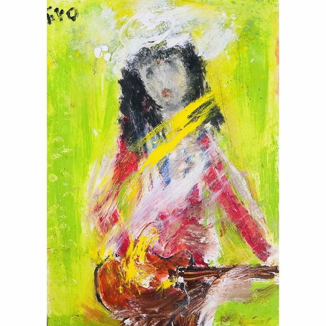 絵描きhiro C「消えたロックンローラー」