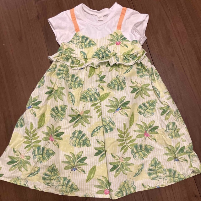 apres les cours(アプレレクール)のワンピース　100 キッズ/ベビー/マタニティのキッズ服女の子用(90cm~)(ワンピース)の商品写真