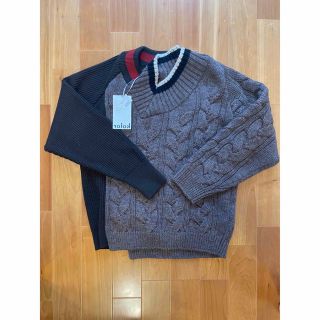 kolor - Kolor ビッグケーブル CRAZY PATTERN KNITの通販 by つ's shop