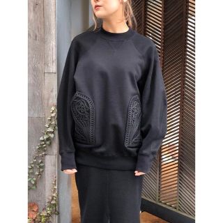 mame - mamekurogouchi コード刺繍スウェットの通販 by mitsu's shop