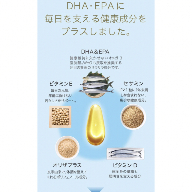 サントリー自然のちからDHA_EPA＋セサミンEX サントリーウエルネス