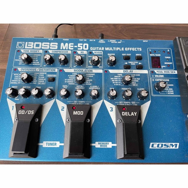 BOSS - BOSSマルチエフェクター ME-50 ACアダプター、ソフトケース付き