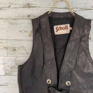 ショット メンズベストの通販 53点 | schottのメンズを買うならラクマ