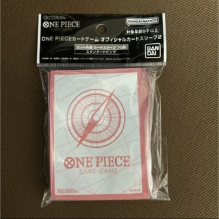 ONE PIECE - 新品未開封　ONE PIECE カードゲーム スタンダードスリーブ ピンク