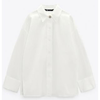 ザラ(ZARA)のオーバーサイズシャツ(シャツ/ブラウス(長袖/七分))