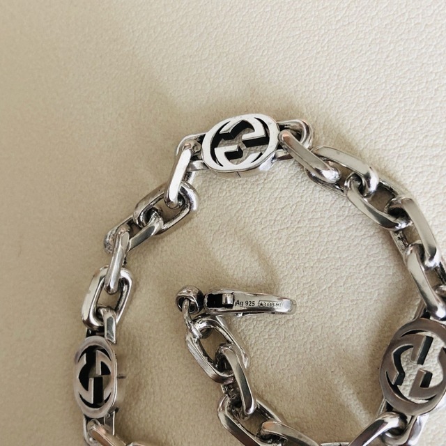 ︎ 極美品⭐︎ グッチ インターロッキングG ブレスレット GUCCI 20号