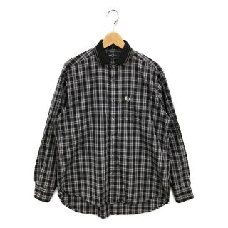 フレッドペリー(FRED PERRY)の美品 フレッドペリー FRED PERRY 長袖チェックシャツ    メンズ M(シャツ)