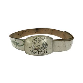 エドハーディー(Ed Hardy)のエドハーディー ベルト ギボシ スタッズ サーフィン柄 メンズ(ベルト)