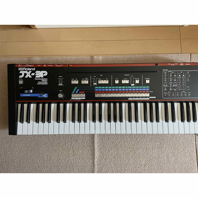 完動良品】 Roland ローランド JX-3P シンセサイザー スタンド付き発売 完動良品】 Roland ローランド JX-3P シンセサイザー スタンド付き発売