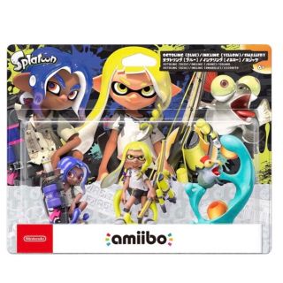 ニンテンドースイッチ(Nintendo Switch)の【新品未開封】Splatoon3 スプラトゥーン3 amiibo トリプルセット(ゲームキャラクター)