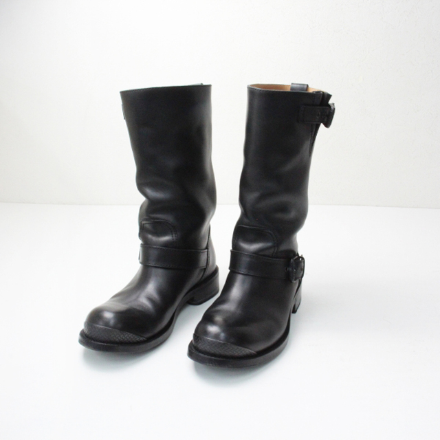 Bottega Veneta(ボッテガヴェネタ)のBOTTEGA VENETA ボッテガヴェネタ レザーエンジニアブーツ 37（22cm）/ブラック 黒 ロング【2400013255110】 レディースの靴/シューズ(ブーツ)の商品写真