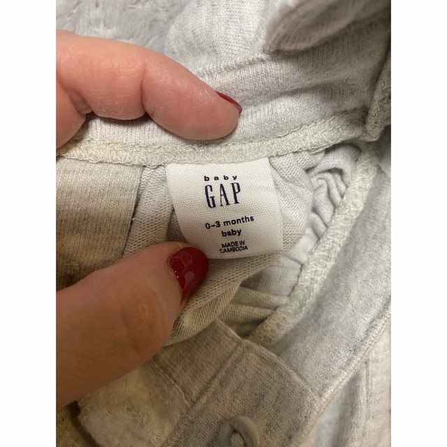 babyGAP(ベビーギャップ)のベビーオーバーオール♡GAP キッズ/ベビー/マタニティのベビー服(~85cm)(ロンパース)の商品写真