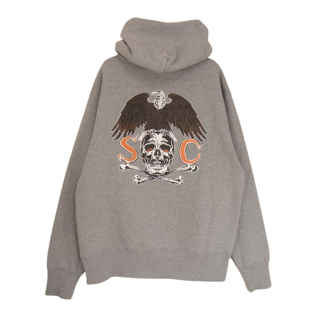 SC Subculture EAGLE SKULL HOODIE BLACK-