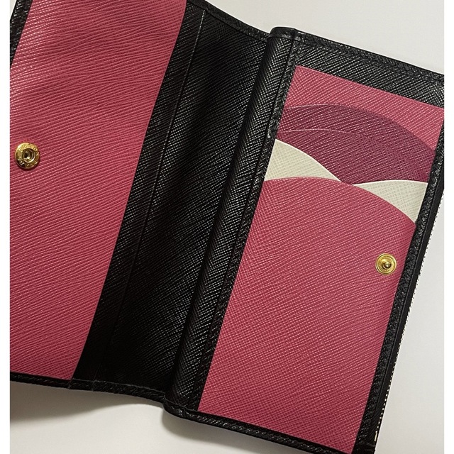 PRADA - 【美品】正規品PRADAサフィアーノマルチカラー 財布の通販 by