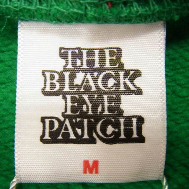 新品　BLACK EYE PATCH パーカー　グリーン　M