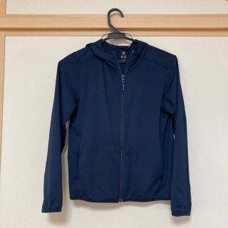 ユニクロ(UNIQLO)のユニクロ　エアリズムUVカットメッシュパーカ　キッズ　140(ジャケット/上着)