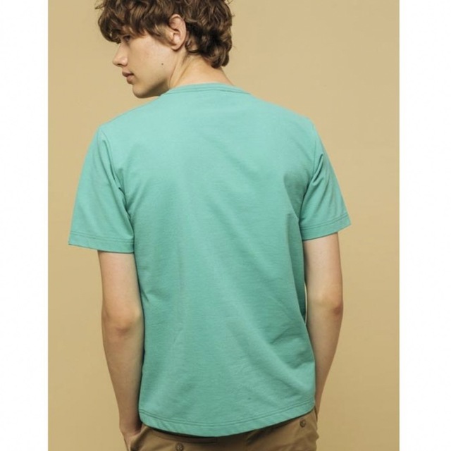 AIGLE(エーグル)の吸水速乾グラフィックTシャツ　エーグル　グリーン メンズのトップス(Tシャツ/カットソー(半袖/袖なし))の商品写真