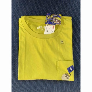 ユニクロ(UNIQLO)の新品 タグ付き ユニクロ スプラトゥーン 3 Tシャツ イエロー 160 キッズ(Tシャツ/カットソー)