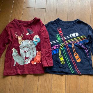 ベビーギャップ(babyGAP)のbabyGAP tシャツ　車、動物　18-24ヶ月(Tシャツ/カットソー)